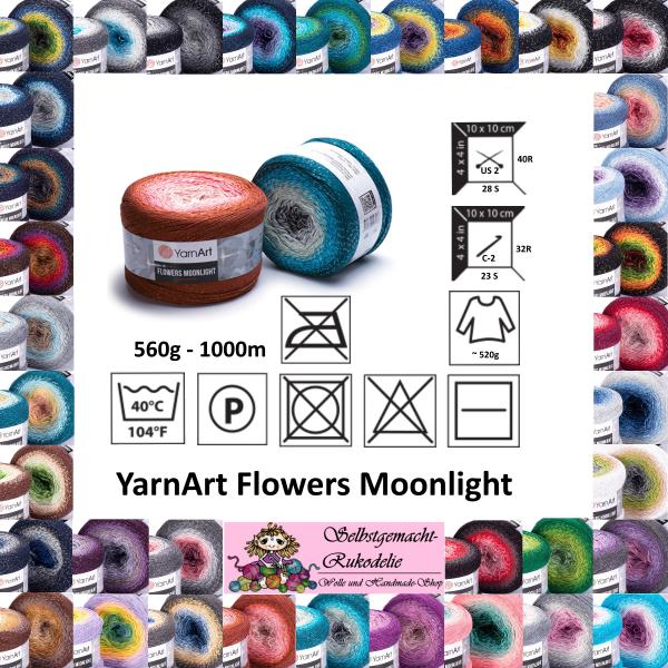 YarnArt Flowers Moonlight Eigenschaften